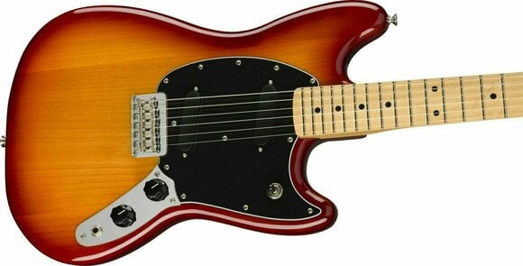 Guitare électrique Fender Mustang MN Sienna Sunburst - 4