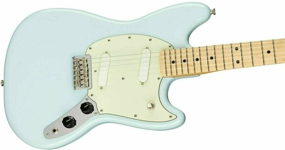Electric guitar Fender Mustang MN Sonic Blue (Just unboxed) - 4