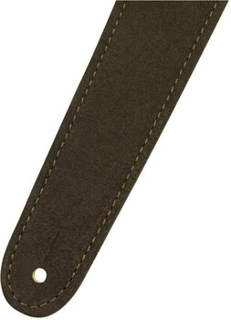Leather guitar strap Fender Reversible 2'' Suede Leather guitar strap Brown - 3