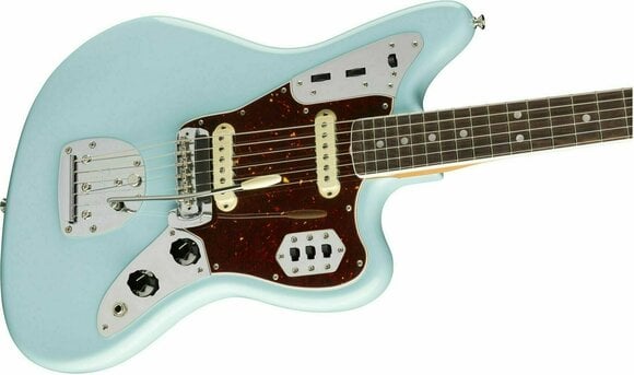 Guitarra eléctrica Fender American Original '60s Jaguar RW Daphne Blue Guitarra eléctrica - 4