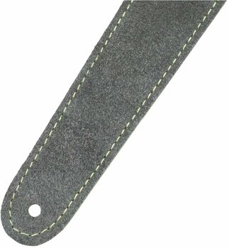 Leather guitar strap Fender Reversible 2'' Suede Leather guitar strap Gray/Tan - 3