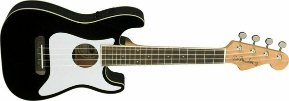 Ukelele de concierto Fender Fullerton Stratocaster Ukelele de concierto Negro - 3