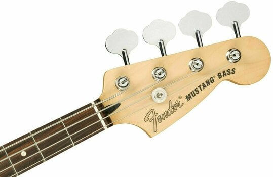 Elektrische basgitaar Fender Mustang PJ Bass PF Aged Natural - 5