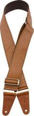 Gitárszíj Fender Tooled Leather Guitar Strap 2'' Gitárszíj Brown - 2