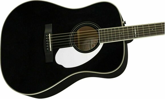 Elektroakusztikus gitár Fender PM-1E Fekete - 4
