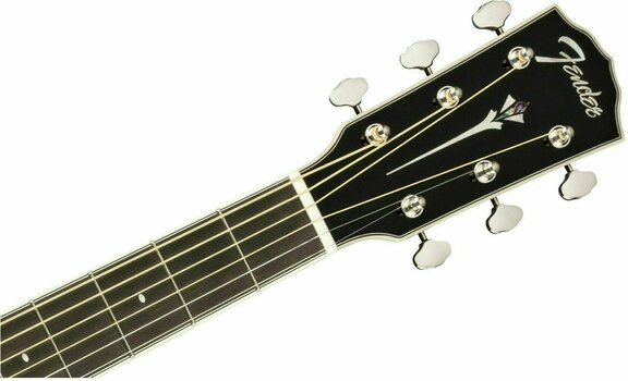Guitare Dreadnought acoustique-électrique Fender PM-1E Noir - 5