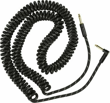 Instrument Cable Fender Deluxe Coil Black 9 m Straight - Angled - 2