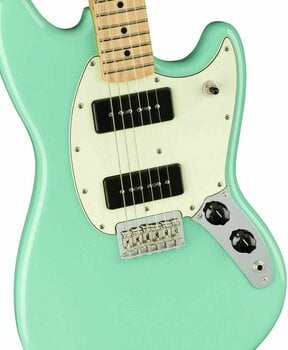 Електрическа китара Fender Mustang 90 MN SeaFoam Green - 3