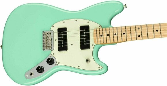 Elektrische gitaar Fender Mustang 90 MN SeaFoam Green - 4