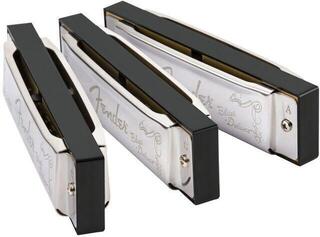 Diatonická ústní harmonika Fender Blues Deluxe 3 Pack Diatonická ústní harmonika - 4