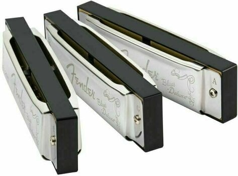Diatonic harmonica Fender Blues Deluxe 3 Pack - 5