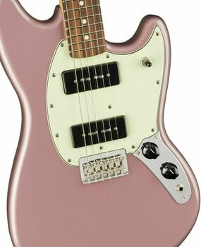 Guitare électrique Fender Mustang 90 PF Burgundy Mist Metallic - 3