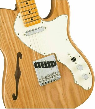 Električna kitara Fender American Original 60s Telecaster Thinline MN Aged Natural Električna kitara - 3