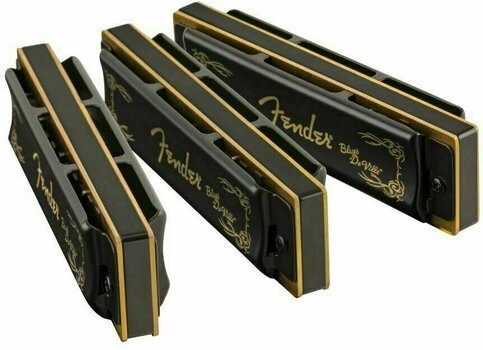 Diatonic harmonica Fender Blues DeVille 3 Pack - 5
