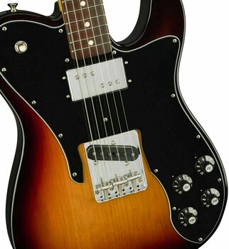 Elektrisk gitarr Fender American Original 70s Telecaster Custom RW Solbränd - 3