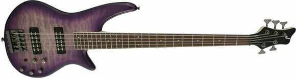 5-saitiger E-Bass, 5-Saiter E-Bass Jackson JS Series Spectra Bass JS3Q V Purple Phaze - 4