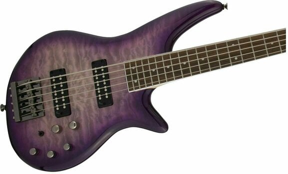 5-snarige basgitaar Jackson JS Series Spectra Bass JS3Q V Purple Phaze - 6