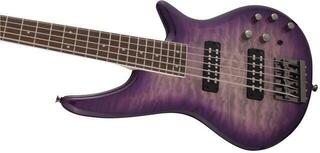 5-струнна бас китара Jackson JS Series Spectra Bass JS3Q V Purple Phaze 5-струнна бас китара - 6