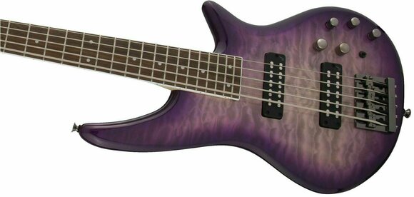 Baixo de 5 cordas Jackson JS Series Spectra Bass JS3Q V Purple Phaze - 7