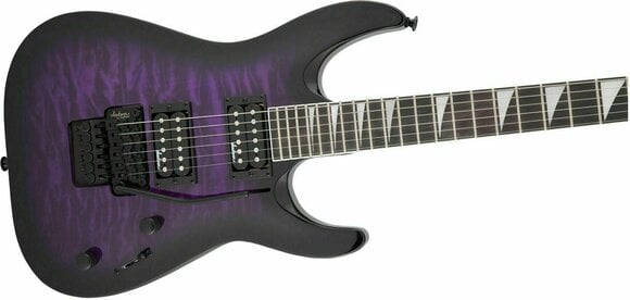 Electric guitar Jackson JS32Q DKA AH Transparent Purple Burst - 6