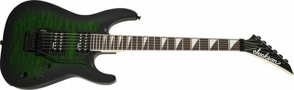 Elektrische gitaar Jackson JS32Q DKA AH Transparent Green Burst - 3