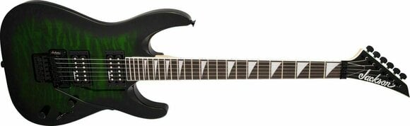 Elektrische gitaar Jackson JS32Q DKA AH Transparent Green Burst - 4