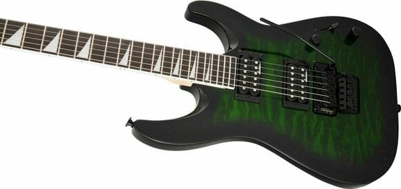 E-Gitarre Jackson JS32Q DKA AH Transparent Green Burst - 7