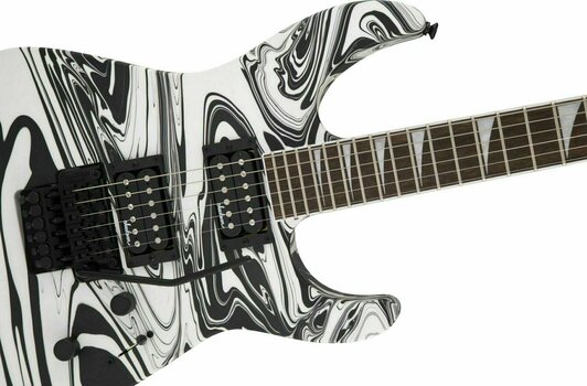 Elektrische gitaar Jackson X Series SLXDX IL Satin White Swirl - 5