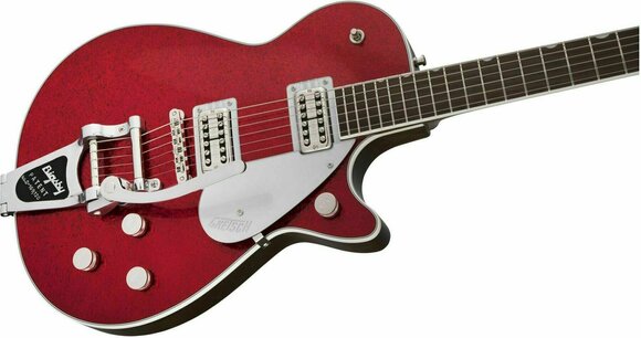 Electric guitar Gretsch G6129T Players Edition Jet RW Red Sparkle - 6