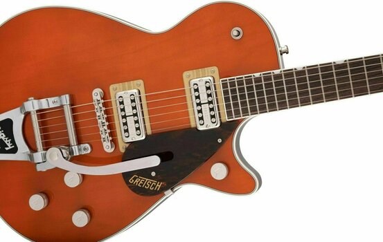 Guitare électrique Gretsch G6128T Players Edition Jet RW Round-up Orange - 5