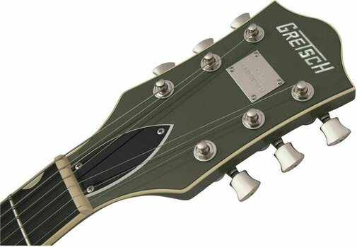 Gitara semi-akustyczna Gretsch G6659T Players Edition Broadkaster JR Two-Tone Smoke Green - 7