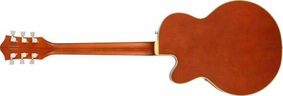 Semi-akoestische gitaar Gretsch G6659T Players Edition Broadkaster JR Round-up Orange - 2