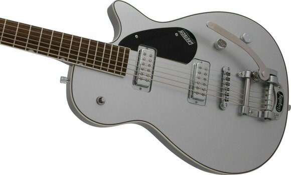 Elektrische gitaar Gretsch G5260T Electromatic Jet Baritone IL Airline Silver - 7