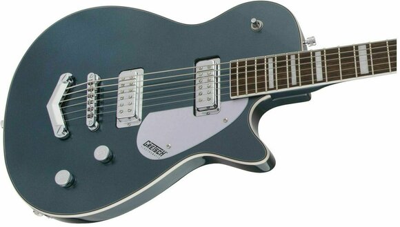 E-Gitarre Gretsch G5260 Electromatic Jet Baritone IL Jade Grey Metallic - 6