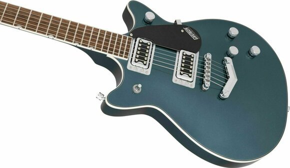 Elektromos gitár Gretsch G5222 Electromatic Double Jet BT IL Jade Grey Metallic - 7