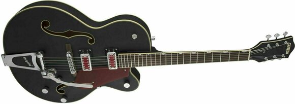 Halbresonanz-Gitarre Gretsch G5410T Electromatic SC RW Matte Black - 4