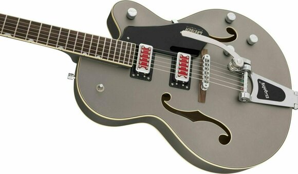 Semi-akoestische gitaar Gretsch G5410T Electromatic SC RW Matte Phantom Metallic - 7