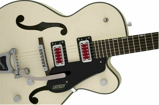 Halbresonanz-Gitarre Gretsch G5410T Electromatic SC RW Matte Vintage White - 5