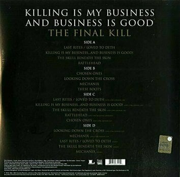 Vinyl Record Megadeth Killing is My Business... and Business is Good - The Final Kill (2 LP) - 2