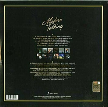 Vinylskiva Modern Talking - Back For Gold (Clear Coloured) (LP) - 5
