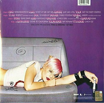 Vinyl Record Pink Missundaztood (2 LP) - 2
