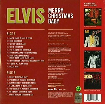 Hanglemez Elvis Presley Merry Christmas Baby (Limited Edition) (LP) - 4