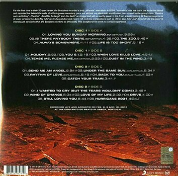 Vinyl Record Scorpions Acoustica (2 LP) - 6