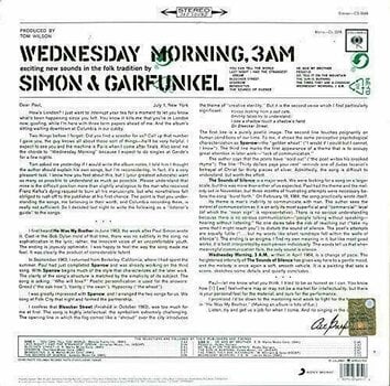 Disque vinyle Simon & Garfunkel Wednesday Morning, 3 A.M. (LP) - 2