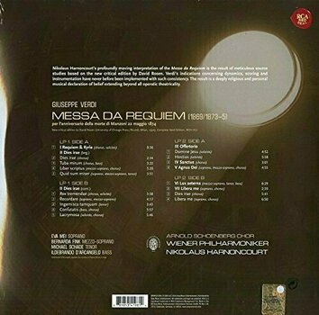 Vinyl Record Giuseppe Verdi - Requiem (2 LP) - 3