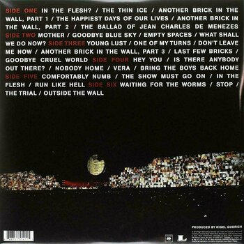 Vinylskiva Roger Waters Wall (2015) (3 LP) - 2