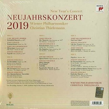 Vinyl Record Wiener Philharmoniker New Year's Concert 2019 (3 LP) - 2