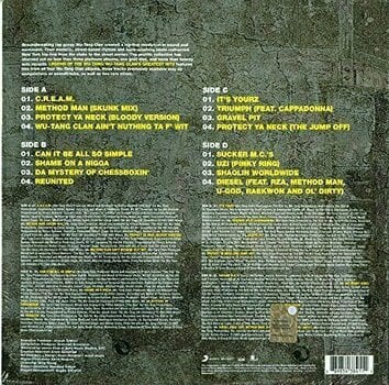 Vinyl Record Wu-Tang Clan Legend of the Wu-Tang: Wu-Tang Clan's Greatest Hits (2 LP) - 2