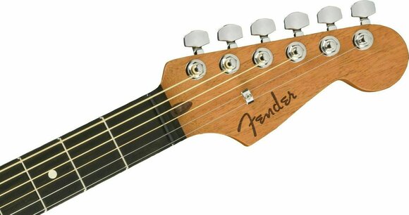 Speciell akustisk-elektrisk gitarr Fender American Acoustasonic Stratocaster Dakota Red - 5