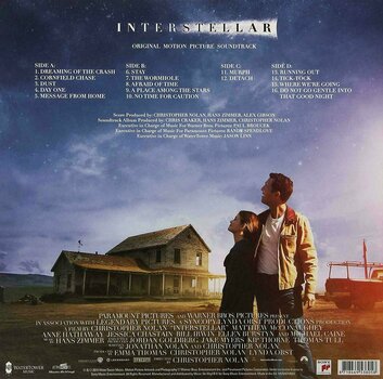 Vinyl Record Interstellar Original Soundtrack (2 LP) - 12